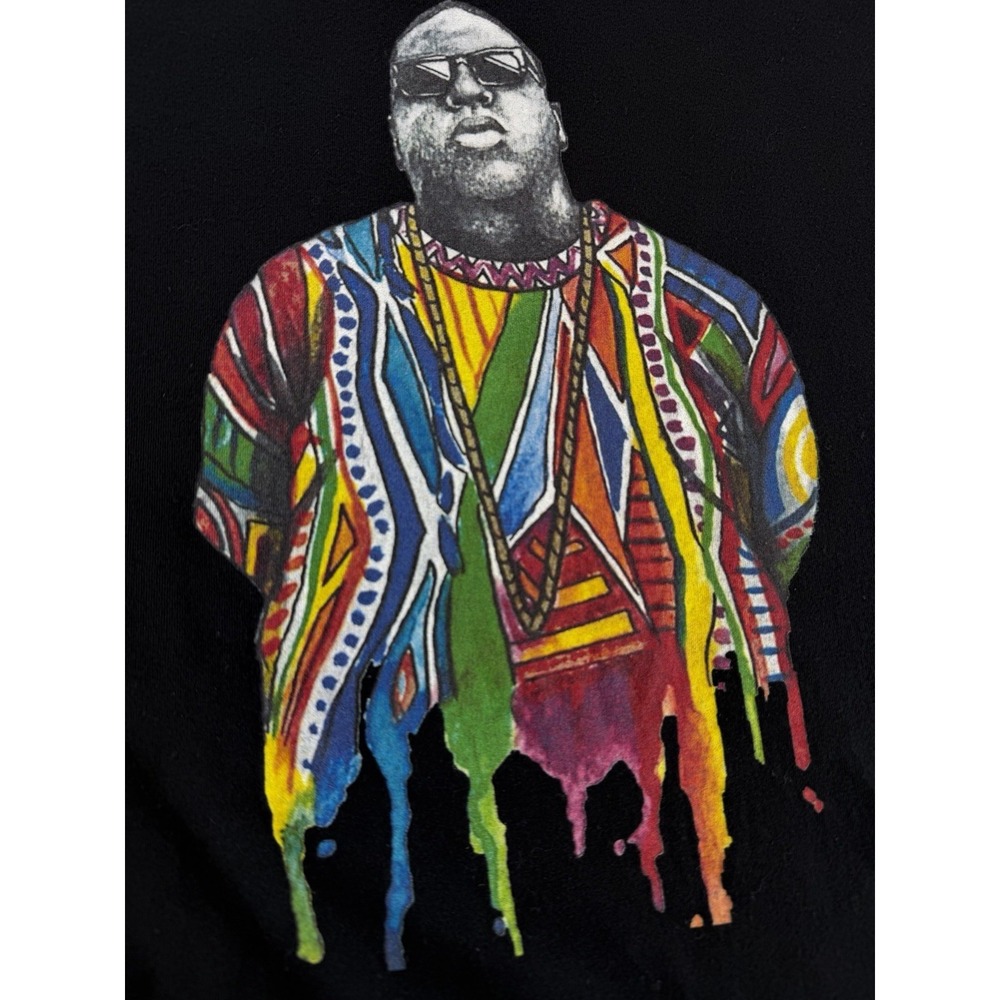 Bella + Canvas Men's M Biggie Smalls Notorious Big Coogie Drip Super Soft Tee